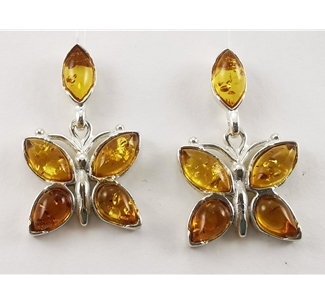 Amber Ear Studs (98) 01