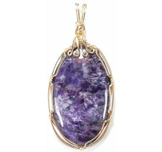 Charoite Pendant