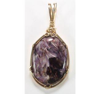 Charoite Pendant