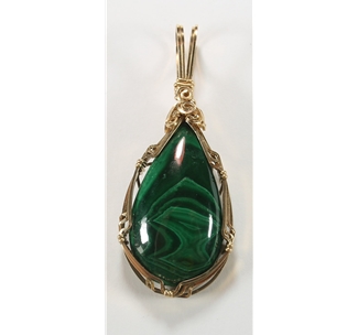 Malachite Pendant (Small)