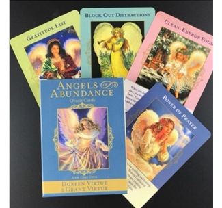 Angels of abundance oracle cards