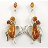 Amber Ear Studs (93) 02