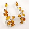 Amber Ear Studs (100) 03