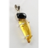 Amber Whitby Jet Pendant (03) 02