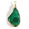 Malachite Pendant (Large) 02