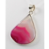 Pink Druzy Agate Pendant (03) 04