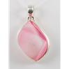 Pink Druzy Agate Pendant (04) 01