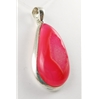 Pink Druzy Agate Pendant (05) 03