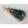 Turquoise Malachite Cuprite Pendant (01) 04