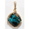 Turquoise Malachite Cuprite Pendant (02) 01