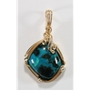 Turquoise Malachite Cuprite Pendant (02) 02